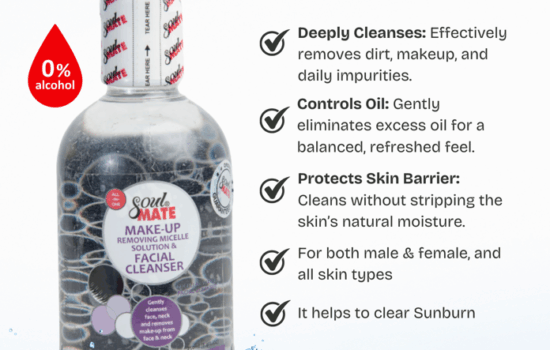 Soulmate Makeup Removal & Facial Cleanser – Your Everyday Skincare Companion